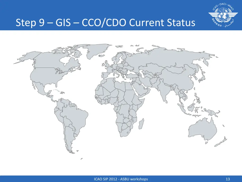 step 9 gis cco cdo current status