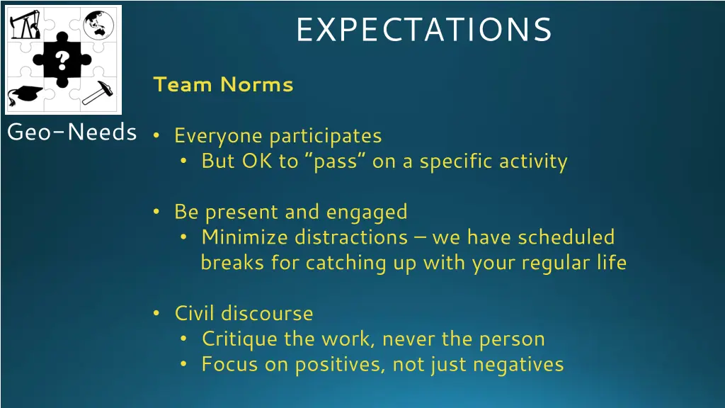 expectations 1