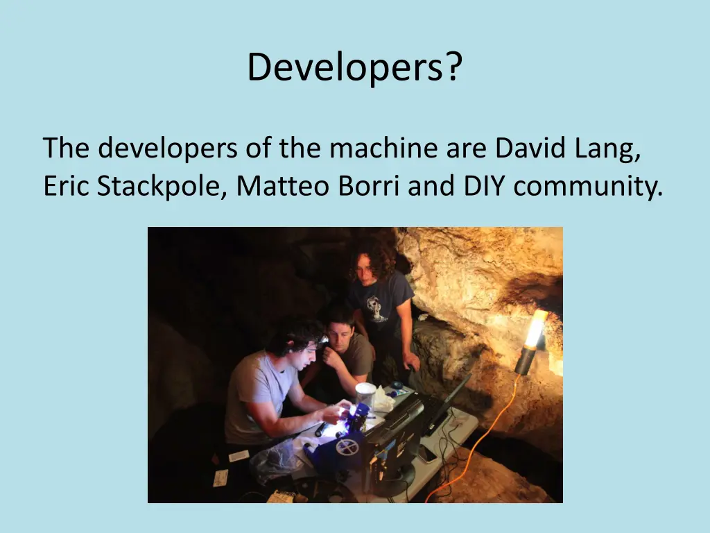 developers