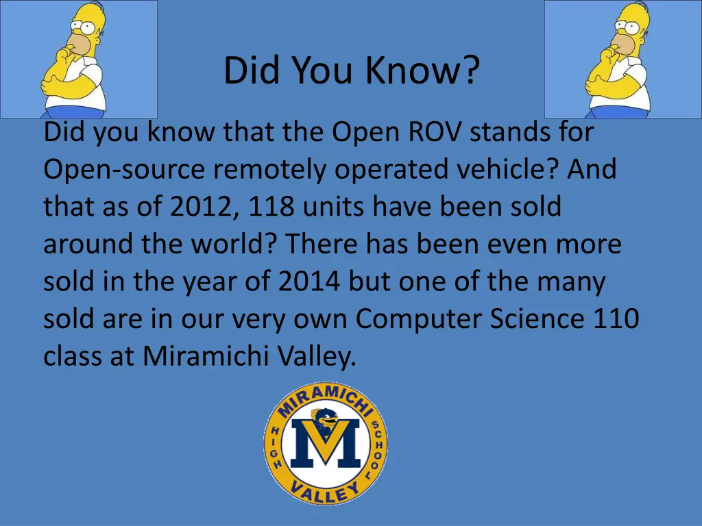 did you know
