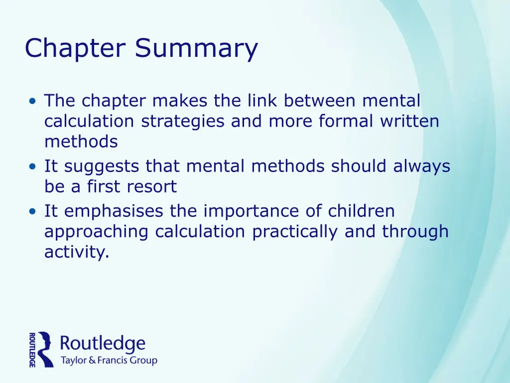 chapter summary