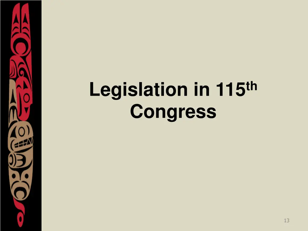 legislation in 115 th congress