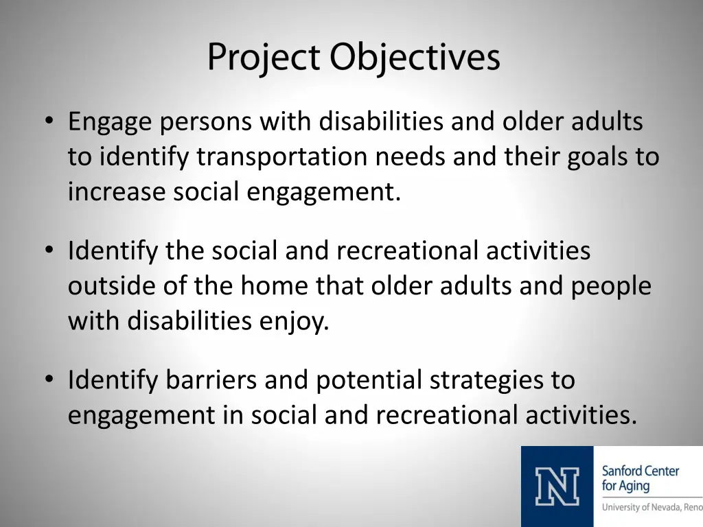 engage persons with disabilities and older adults