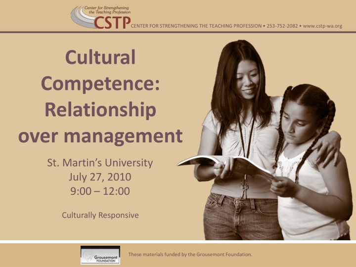 center for strengthening the teaching profession