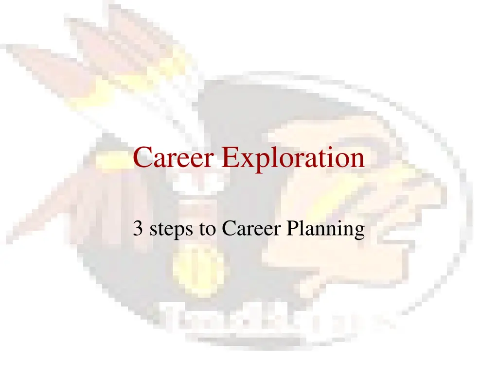 career exploration