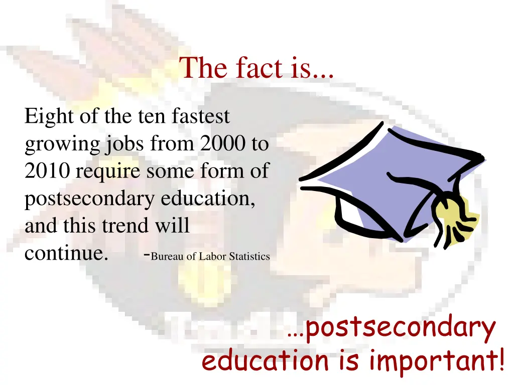 the fact is 1
