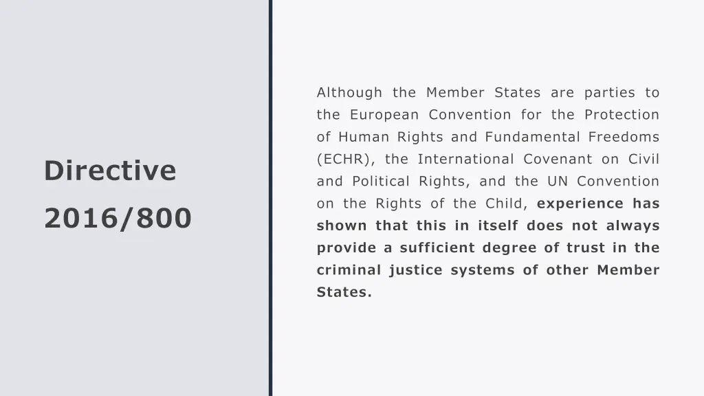 although the member states are parties