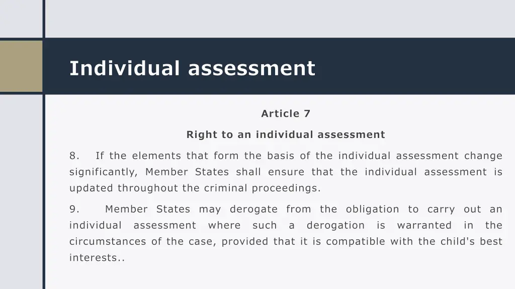 individual assessment 3