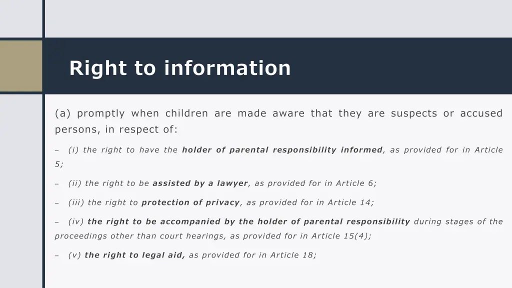 right to information