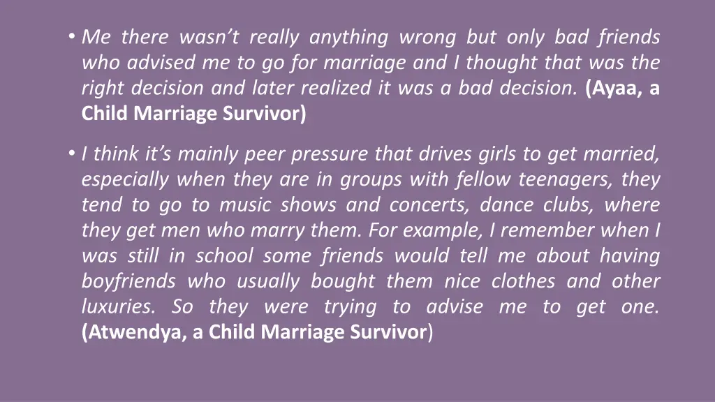 me there wasn t really anything wrong but only