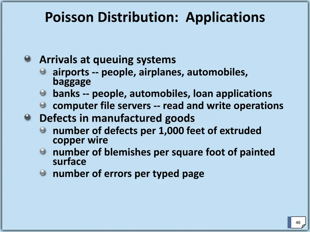 poisson distribution applications