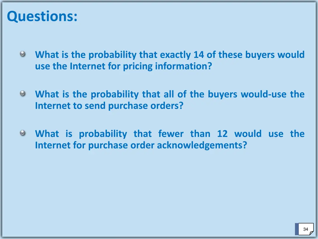 questions