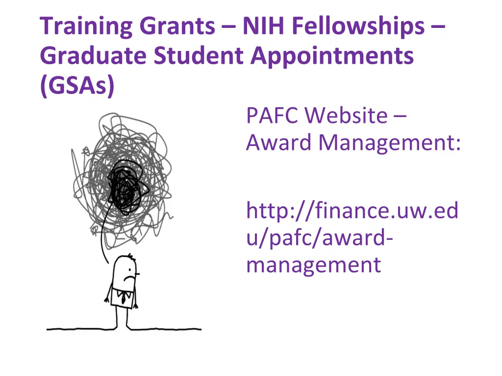 training grants nih fellowships graduate student