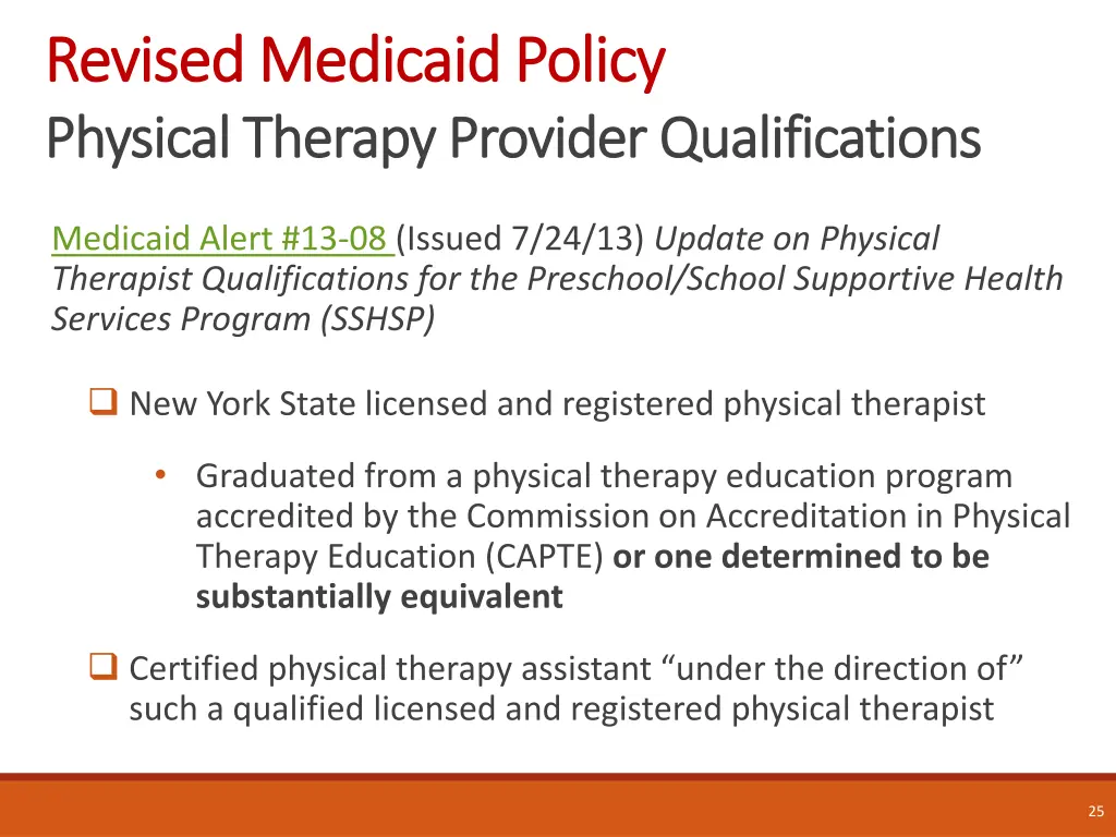 revised medicaid policy revised medicaid policy
