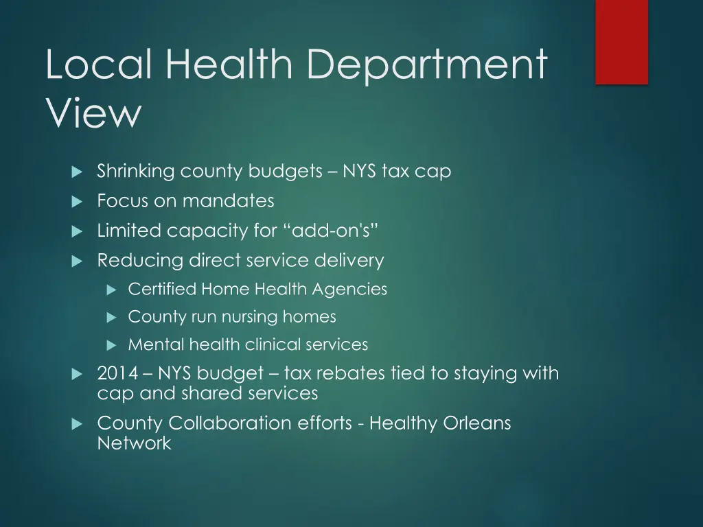 local health department view