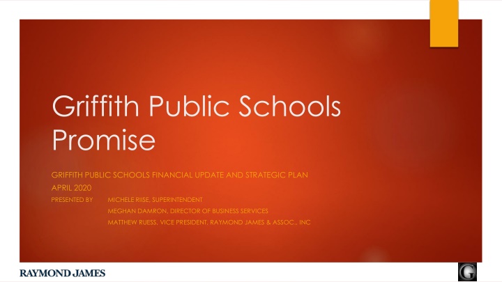 griffith public schools promise