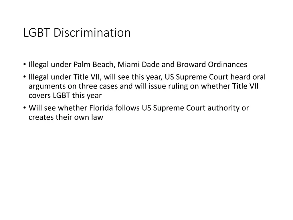 lgbt discrimination