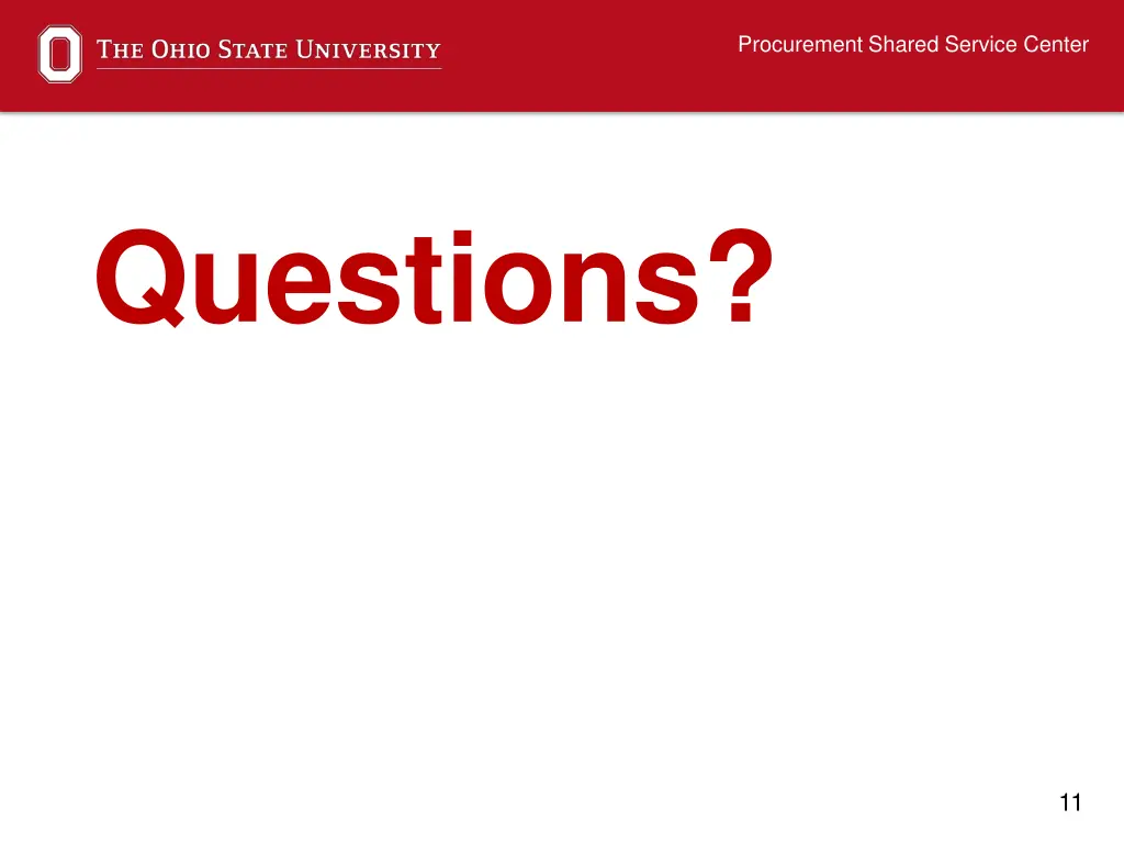 procurement shared service center 10