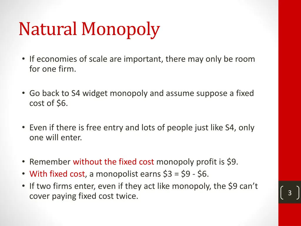 natural monopoly