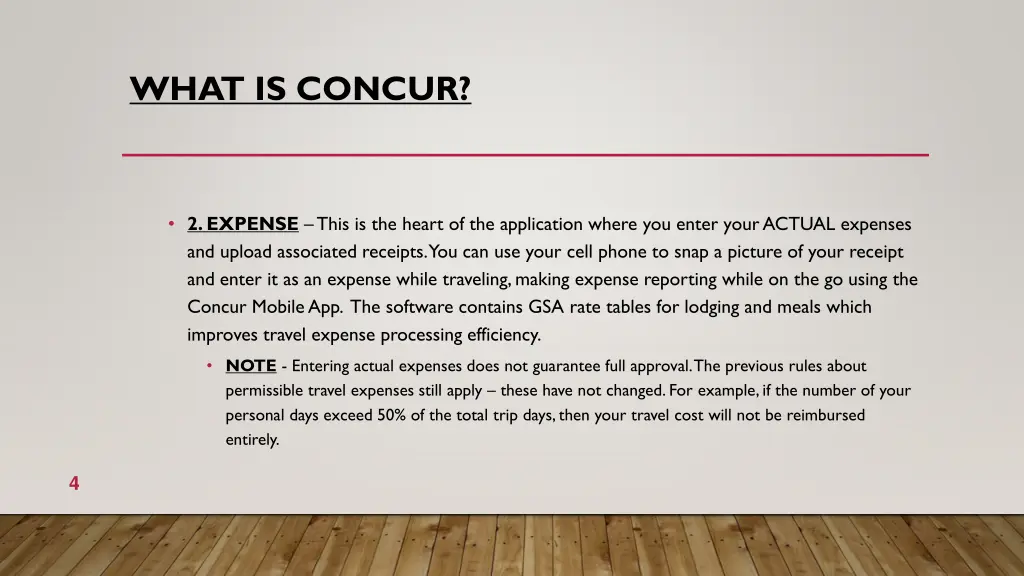 what is concur 1
