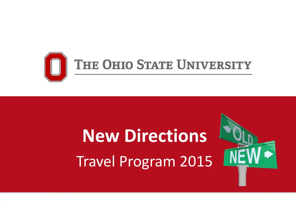 new directions travel program 2015