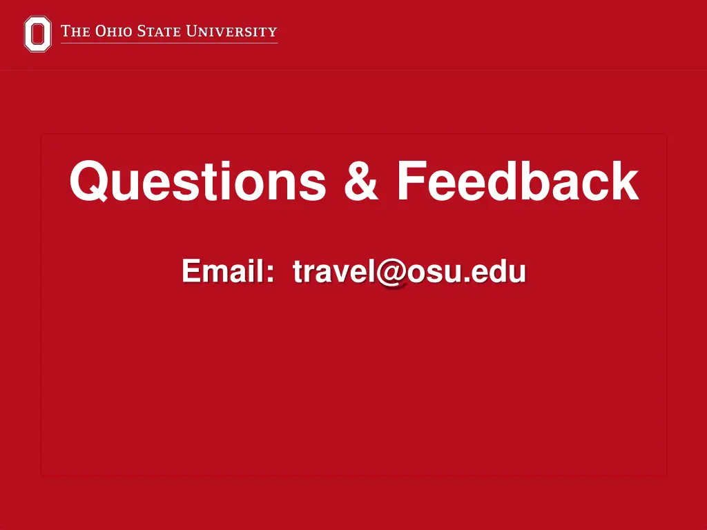 questions feedback