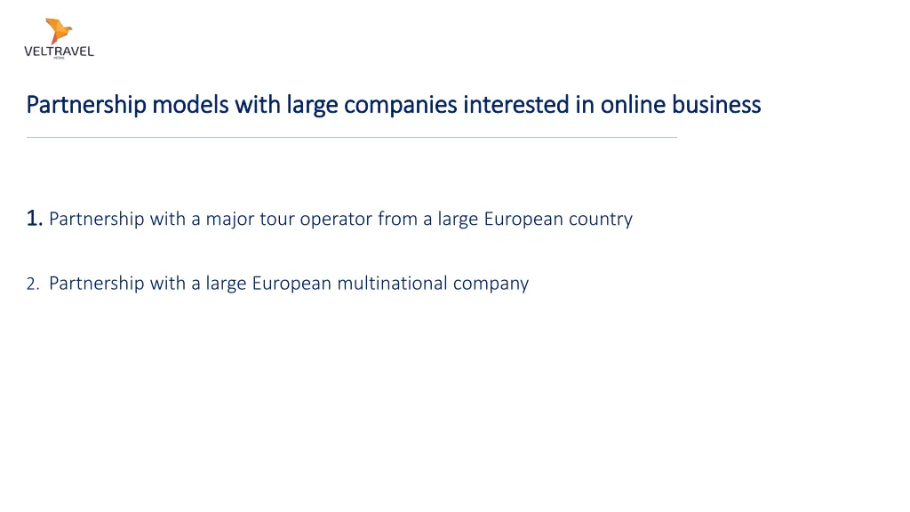 partnership models with large companies