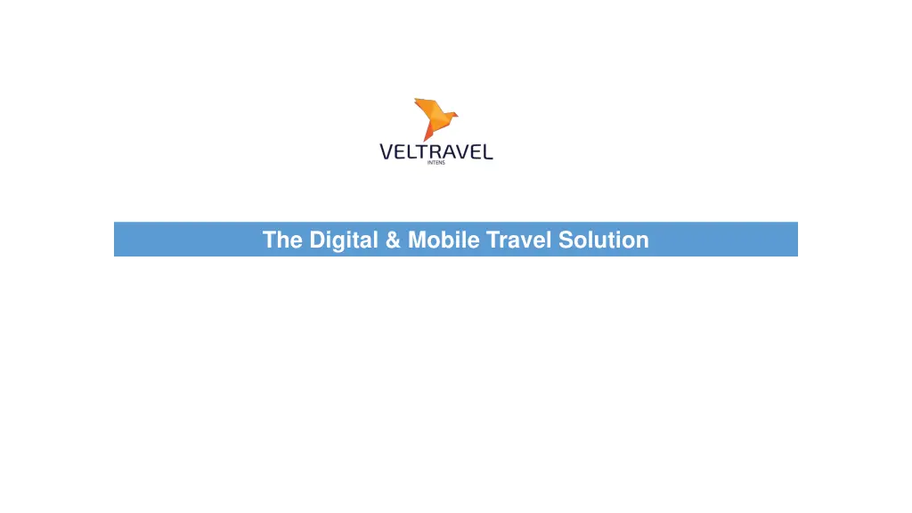 the digital mobile travel solution 1
