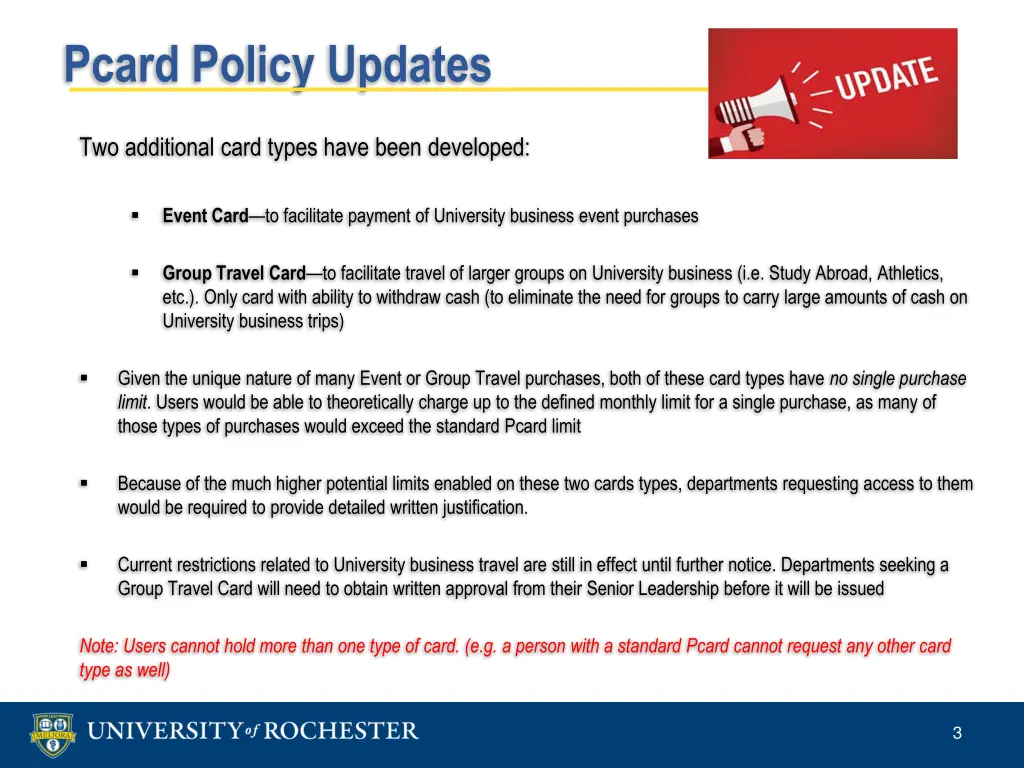 pcard policy updates 1