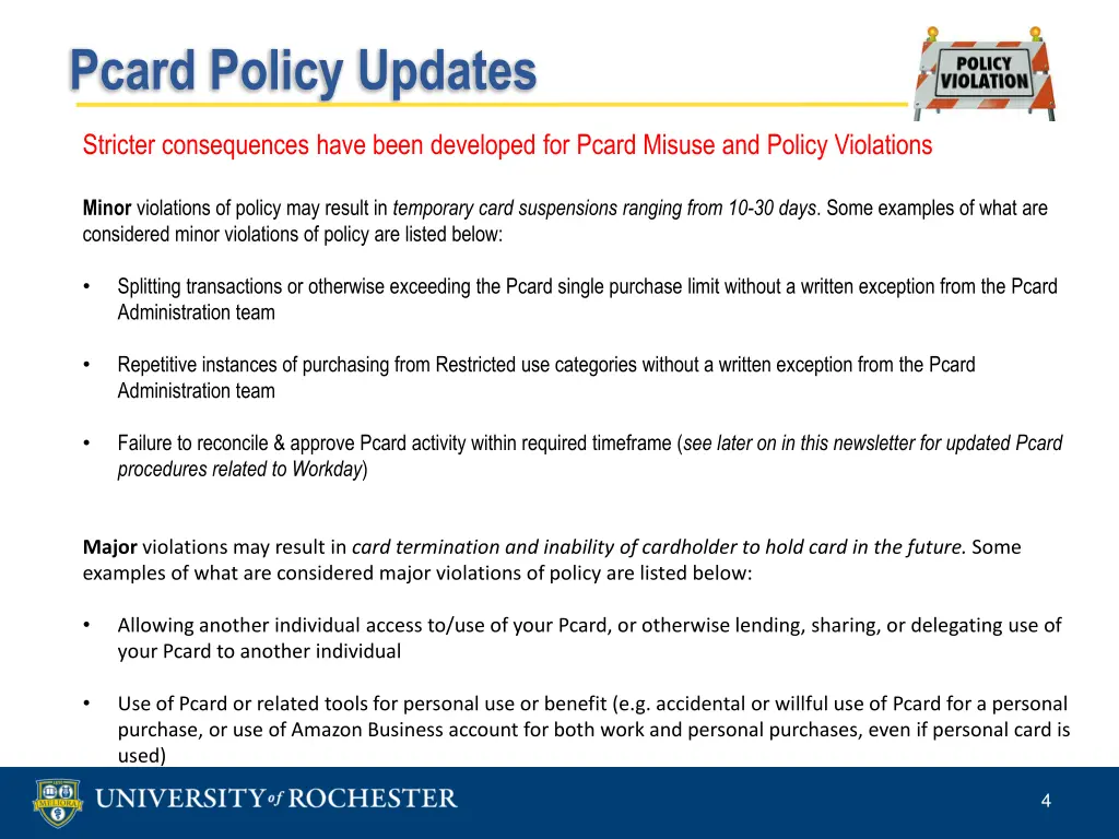 pcard policy updates 2