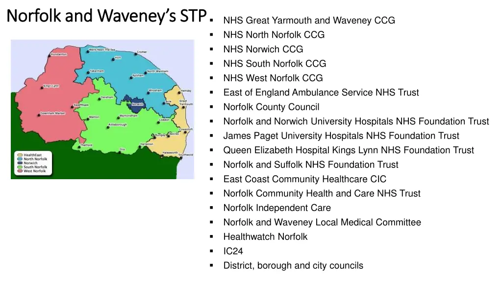 norfolk and waveney s stp norfolk and waveney