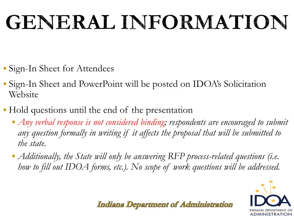 general information