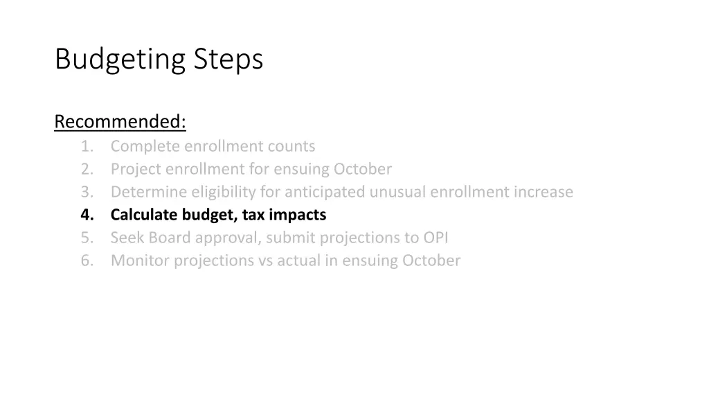 budgeting steps 3