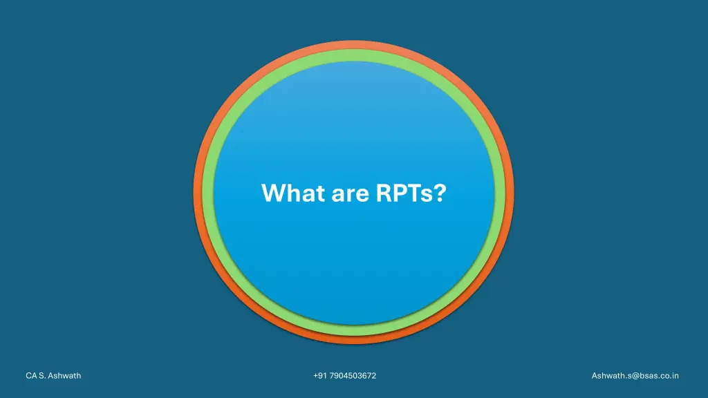what are rpts