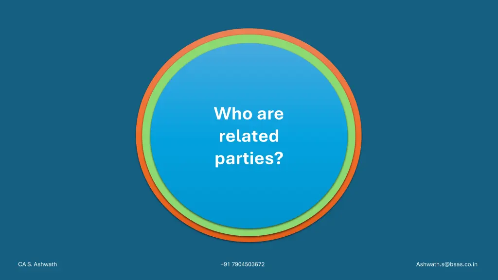 who are related parties