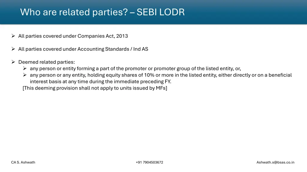 who are related parties sebi lodr