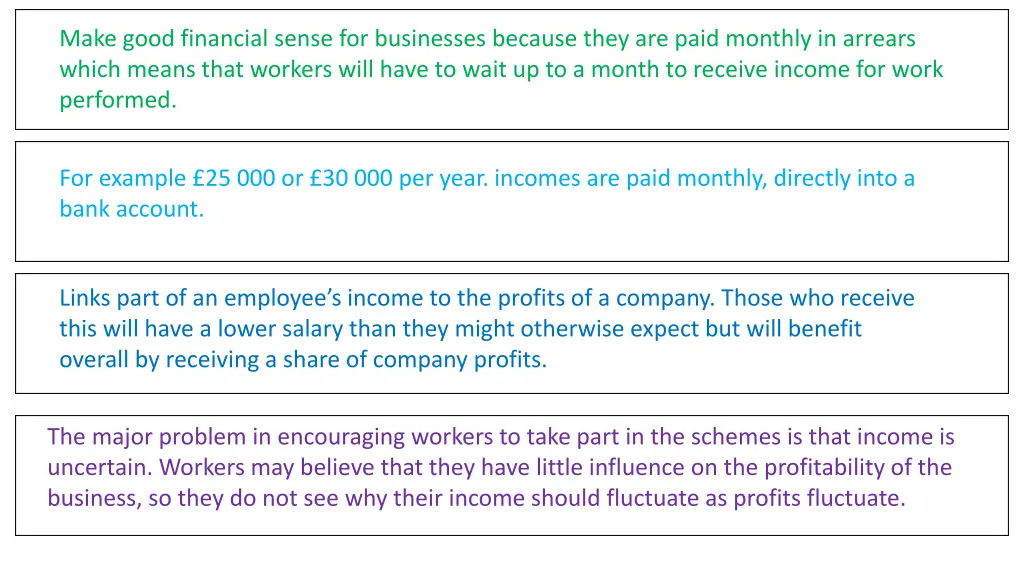 make good financial sense for businesses because