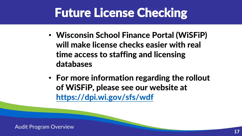 future license checking future license checking