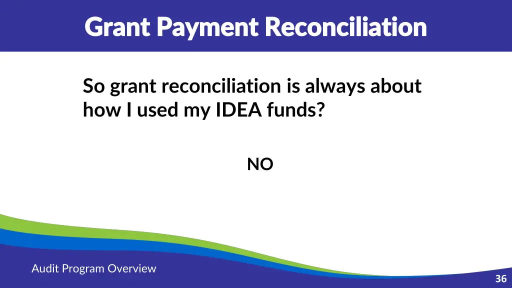 grant payment reconciliation grant payment 3