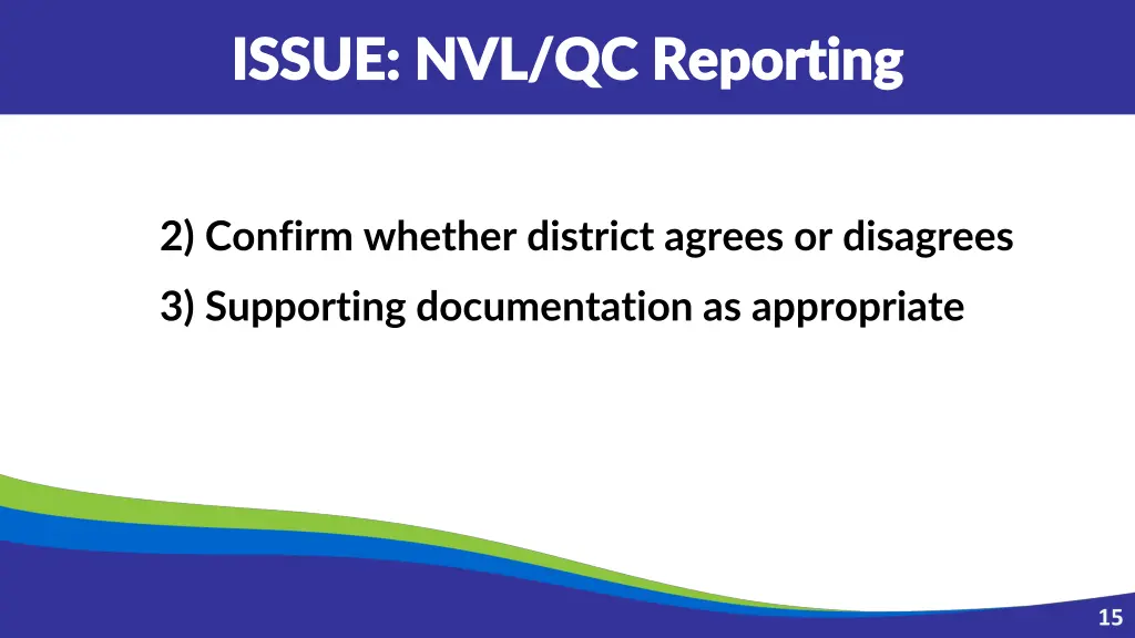 issue nvl qc reporting issue nvl qc reporting 1