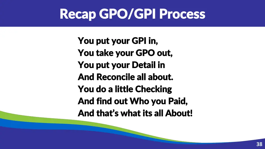 recap gpo gpi process recap gpo gpi process