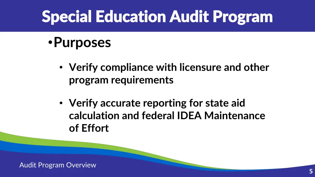 special education audit program special education 1