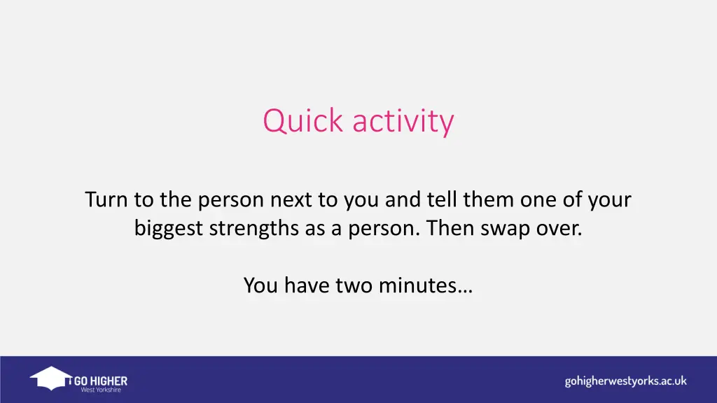 quick activity