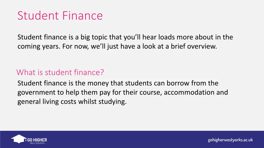 student finance 2