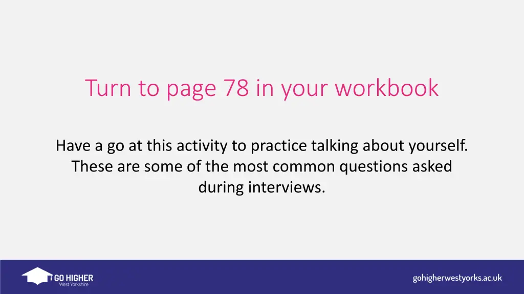 turn to page 78 in your workbook