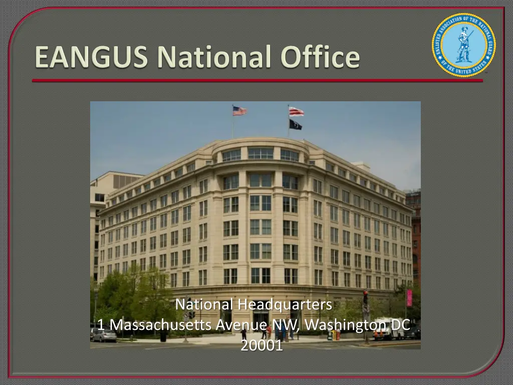 national headquarters 1 massachusetts avenue