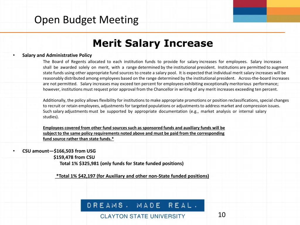 open budget meeting 5