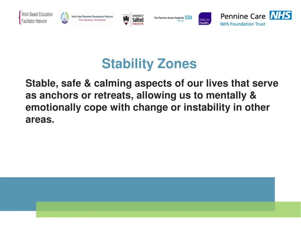 stability zones