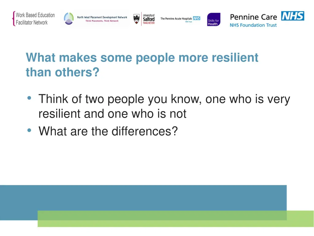 what makes some people more resilient than others