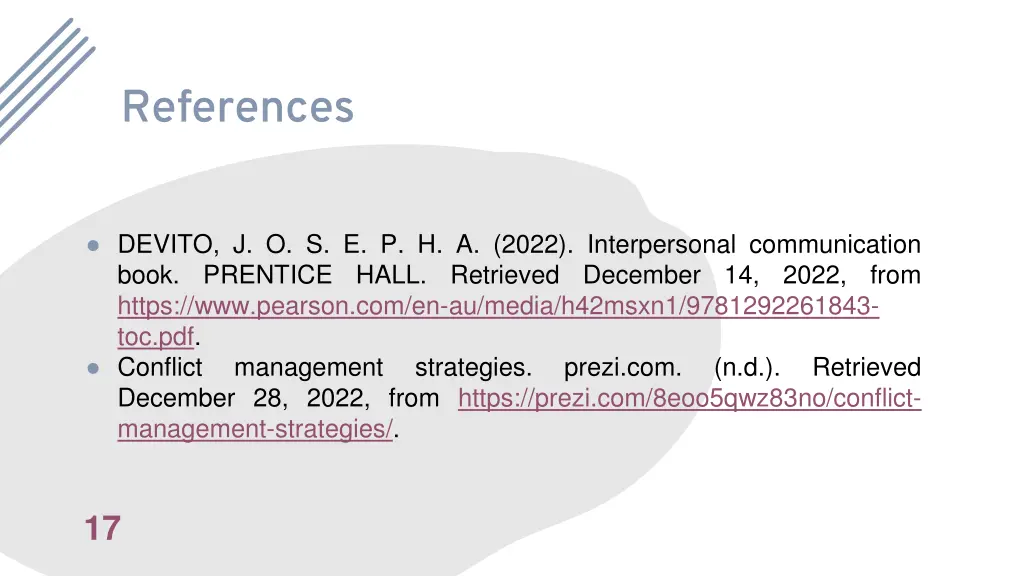 references